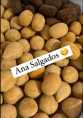 Mix de Salgados Fritos Quentinhos Ana Salgados